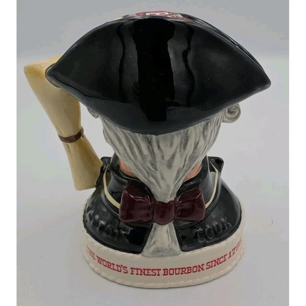 Vtg Royal Doulton Captain Cook Jim Beam Bourbon Whiskey Decanter UK Made